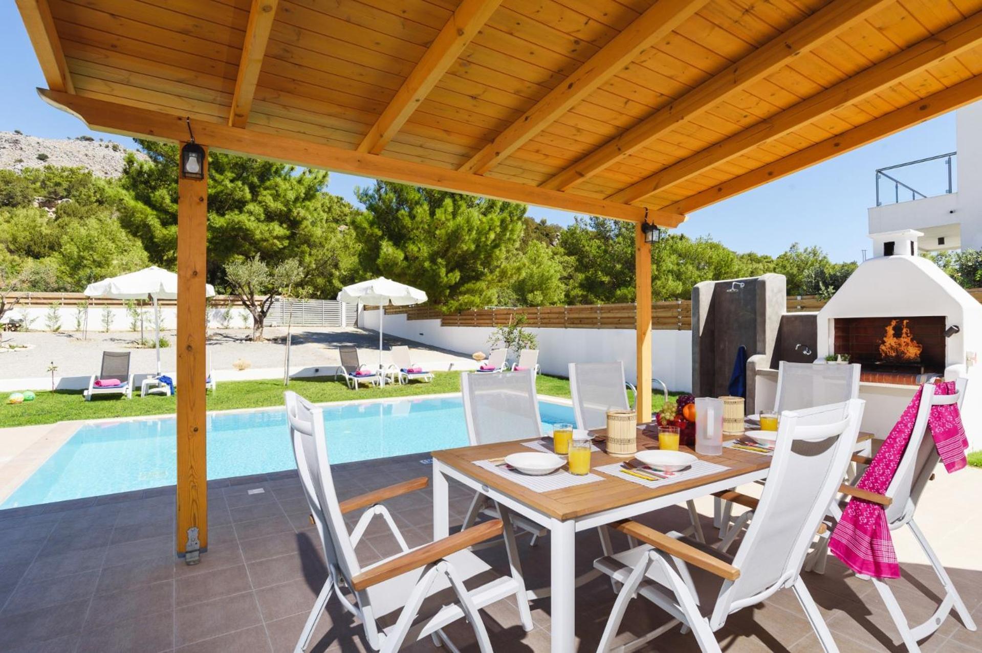 Rhodian Dunes Villas With Private Pool Kiotari Exterior photo