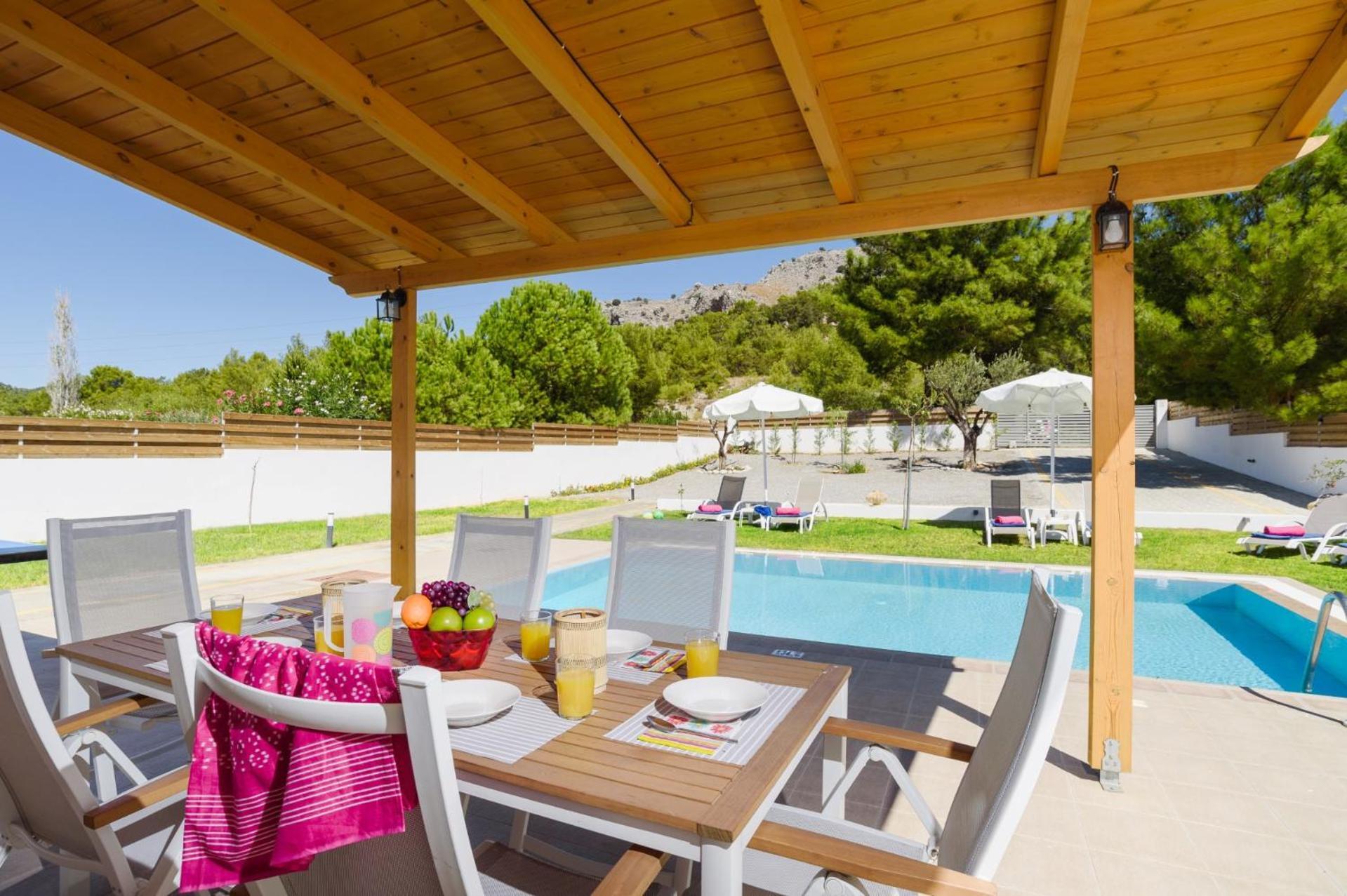 Rhodian Dunes Villas With Private Pool Kiotari Exterior photo