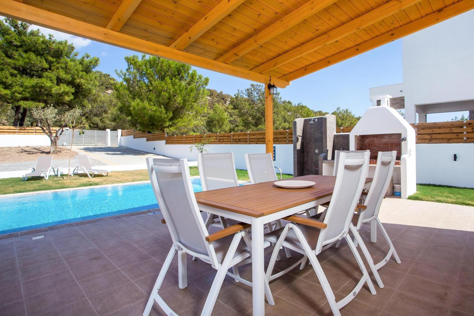 Rhodian Dunes Villas With Private Pool Kiotari Exterior photo