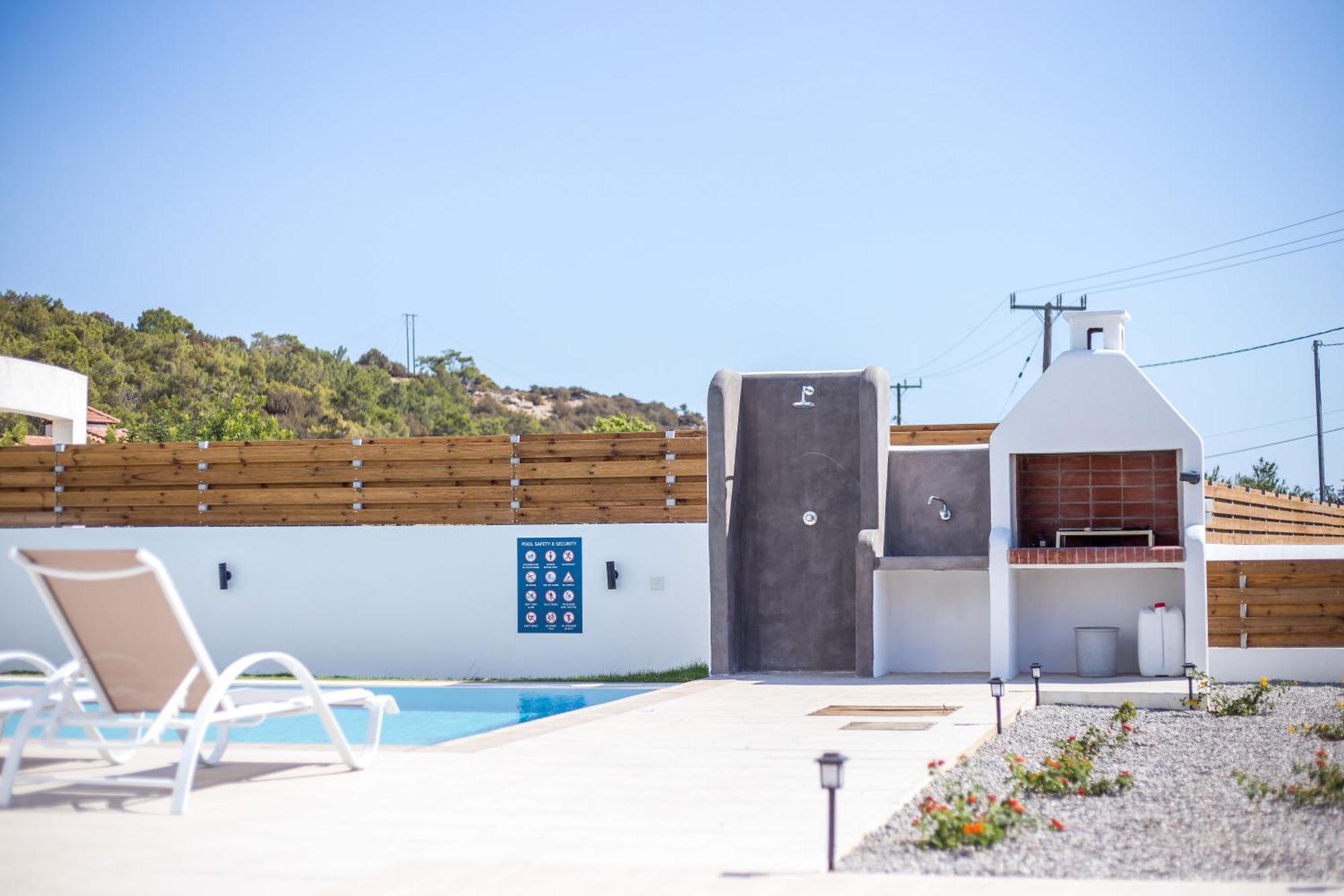 Rhodian Dunes Villas With Private Pool Kiotari Exterior photo